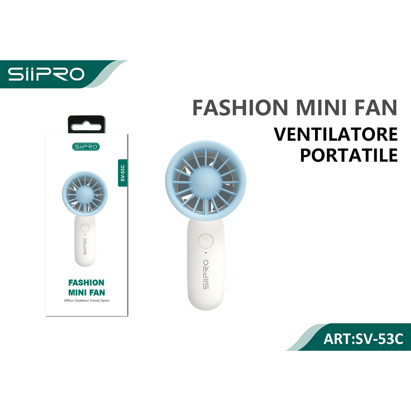 Ventilatore portatile mini fashion fan