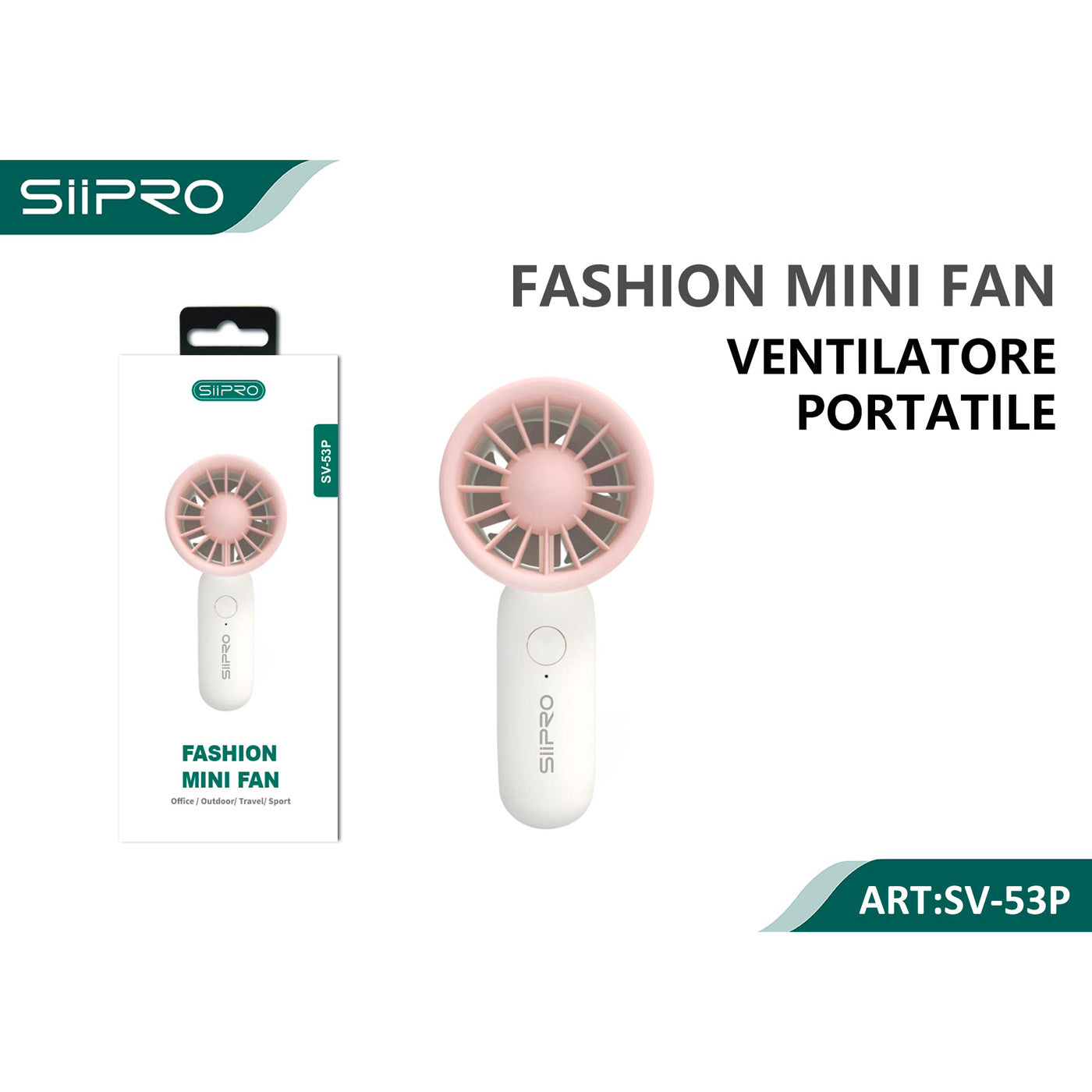 Ventilatore portatile mini fashion fan