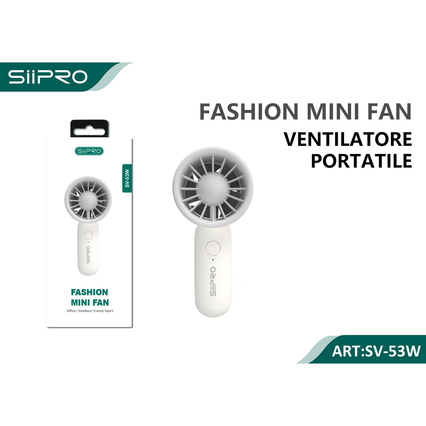 Ventilatore portatile mini fashion fan