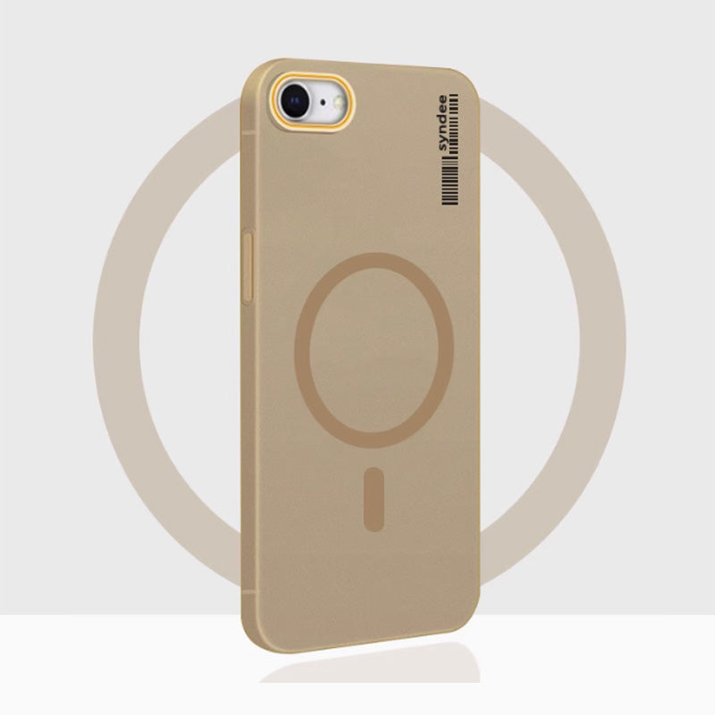 Cover per iPhone Super Sottile in PC Trasparente Effetto Fumé Opaca – Soft Touch, Anti-Impronte, Compatibile MagSafe, Solo 22g – Mod. 6046