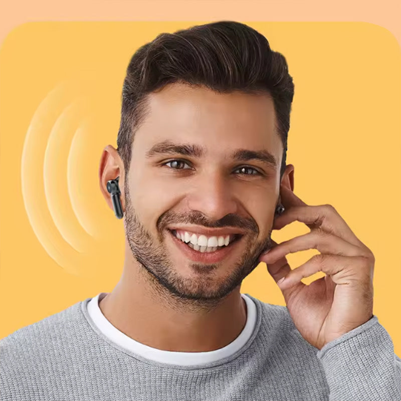Awei T58 ANC – Auricolari Wireless Bluetooth 5.3 🎶 | Cancellazione Rumore Attiva 🔇 | 300H Autonomia 🔋 | IPX6 Sport 💦 | Custodia LED Futuristica ✨