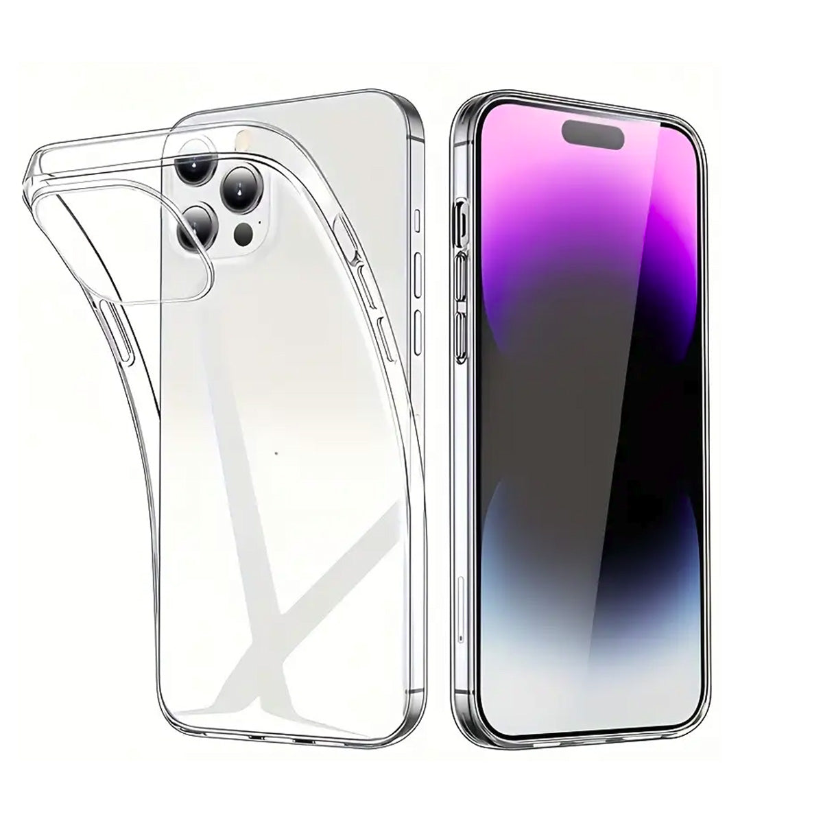 Cover per iPhone trasparente 100% - 8034