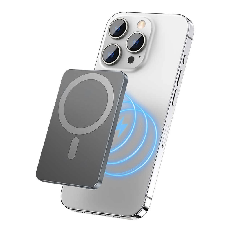 Power Bank Magnetico Wireless 5000mAh – Ricarica Ultra Sottile & Veloce 22.5W - S1095