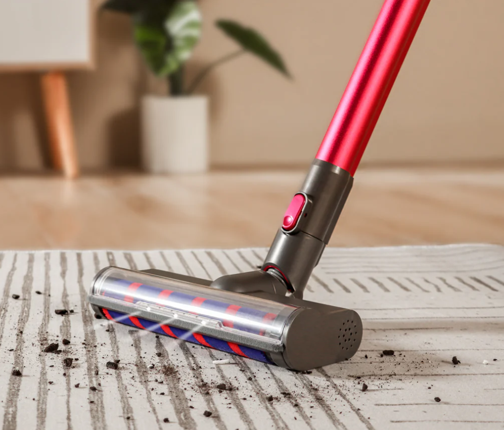 Aspirapolvere Senza Fili Swiss Pro+ 150W | Silenzioso | LED | Filtro HEPA | Rosa - BL-1625