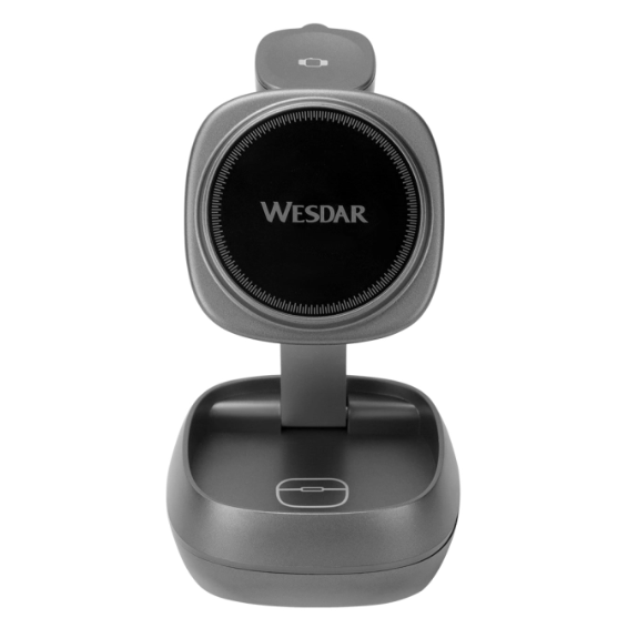 Caricatore Wireless 3 in 1 Pieghevole 15W con Luce RGB – iPhone, AirPods & Apple Watch - WX681