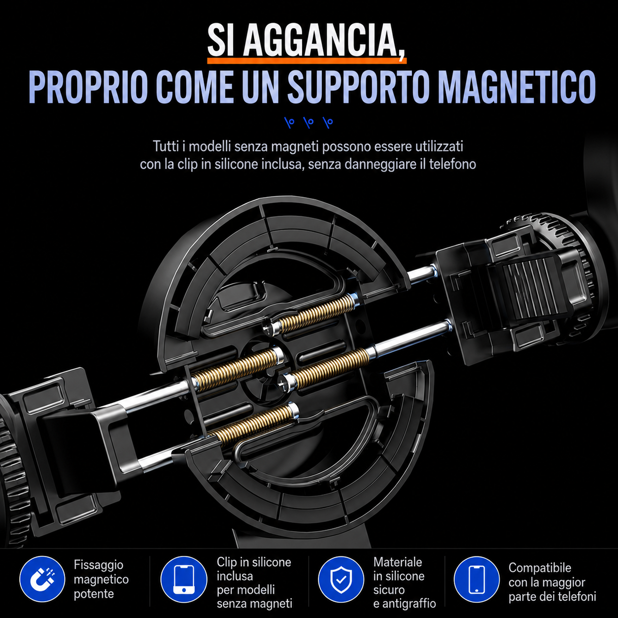 Bastone Selfie Magnetico con Treppiede Integrato, Bluetooth 5.2, Estensibile fino a 1,34 m, Supporto Smartphone MagSafe, Telecomando Wireless, Supporto da Terra per Video, Live Streaming e Foto - P135