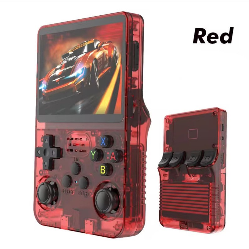 R36S Console Portatile Retro | Schermo HD 3.5” RGB | Joystick 3D | 10+ Emulatori Preinstallati