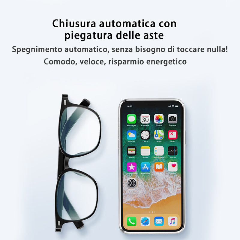 Occhiali Intelligenti Bluetooth G05 – Auricolari Wireless Integrati | Multifunzione | Lenti Polarizzate - G05