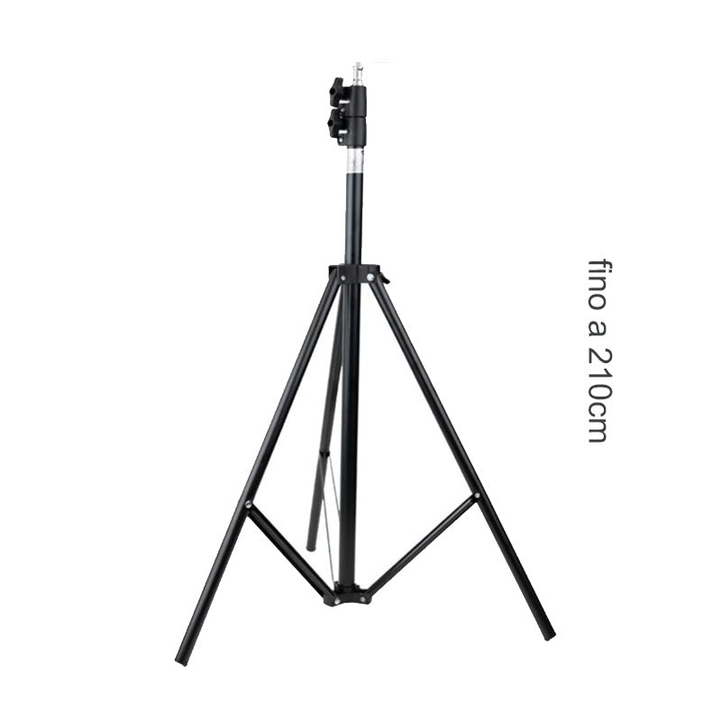 Ring Light RGB da 12 pollici con 15 modalità di illuminazione | rotazione a 360° – Luce Professionale per Video & Selfie - MU-60453