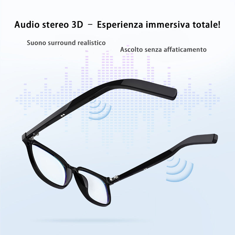 Occhiali Intelligenti Bluetooth G05 – Auricolari Wireless Integrati | Multifunzione | Lenti Polarizzate - G05