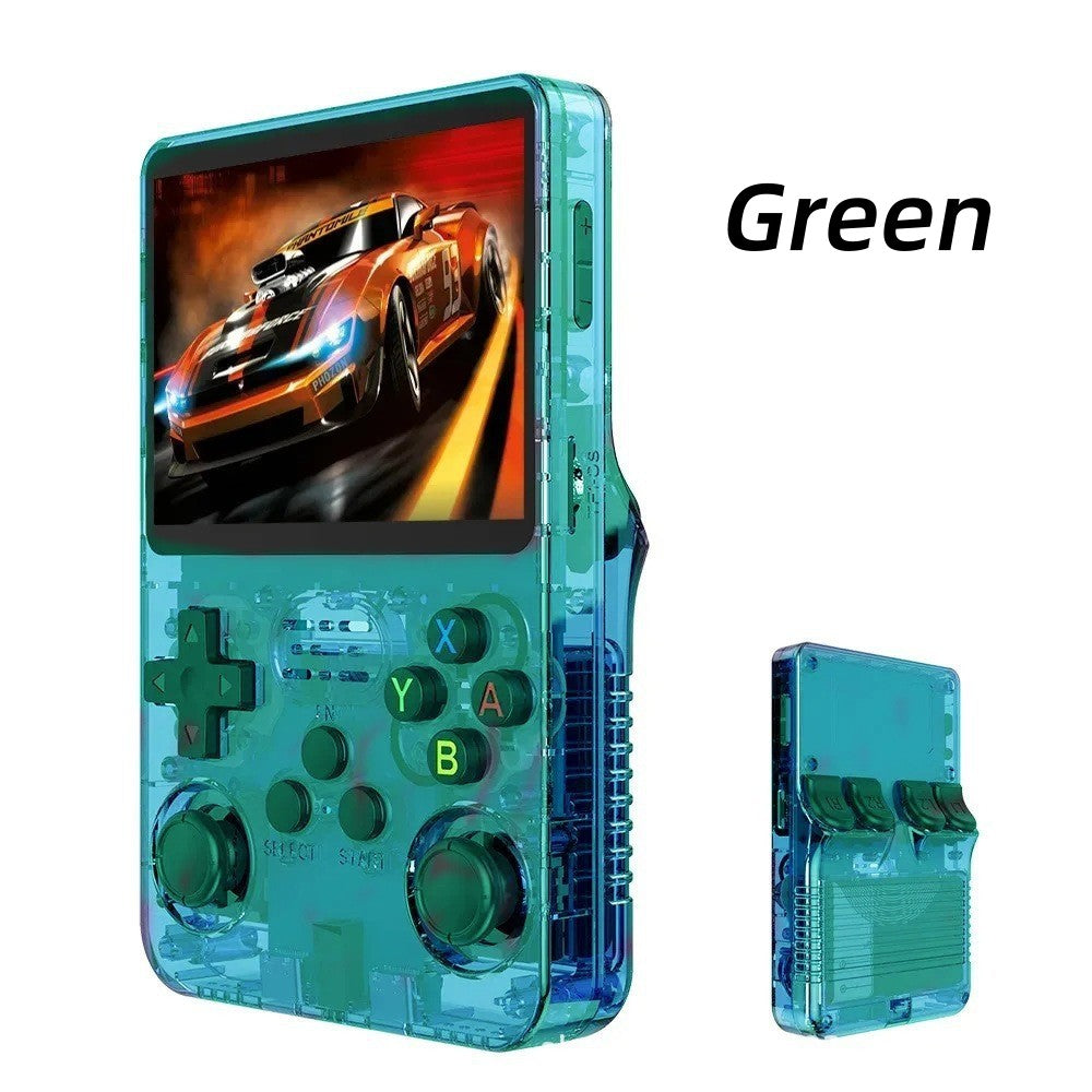 R36S Console Portatile Retro | Schermo HD 3.5” RGB | Joystick 3D | 10+ Emulatori Preinstallati