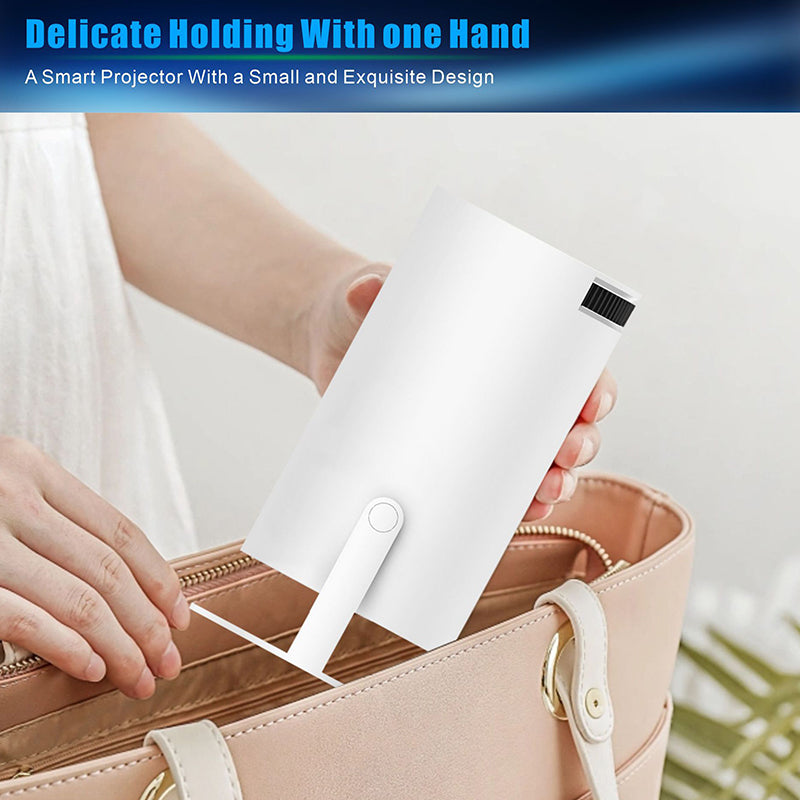 HY300PRO New | Mini proiettore portatile 4K | Android integrato | Proiezione wireless | Home cinema compatto