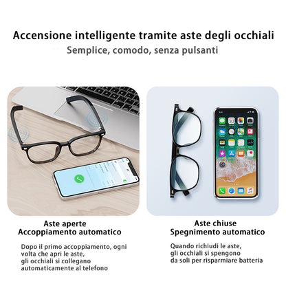 Occhiali Intelligenti Bluetooth G05 – Auricolari Wireless Integrati | Multifunzione | Lenti Polarizzate - G05