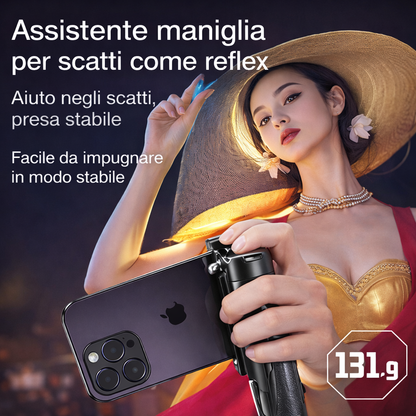 Mini Treppiede Selfie Stick Bluetooth Pieghevole｜Design leggero · Riprese multi-scenario · Telecomando wireless｜Leggero e pratico · Scatta in libertà｜Versione MagSafe disponibile – P15 MINI