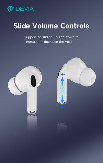 Auricolari wireless Airbuds Pro2 TWS EM058 – Bluetooth 5.3, Hi-Fi, 20h autonomia, comandi touch, ricarica wireless