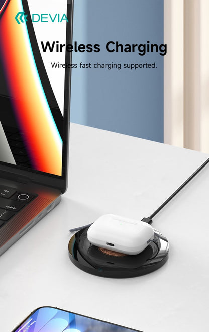 Auricolari wireless Airbuds Pro2 TWS EM058 – Bluetooth 5.3, Hi-Fi, 20h autonomia, comandi touch, ricarica wireless