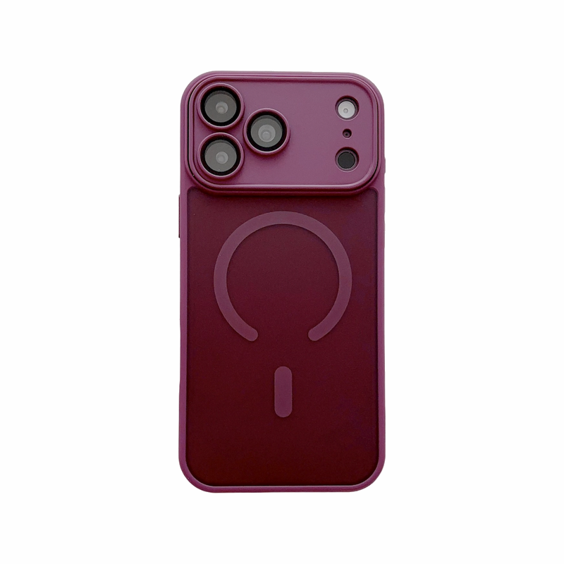 Mediatech Cover per iPhone con Protezione Fotocamera completa - Trasparente Effetto Fumé - Compatibile con MagSafe – 6048