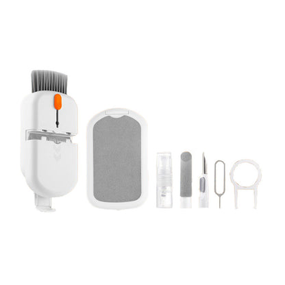 Set di pulizia 10 in 1 per auricolari Bluetooth, smartphone, schermi, fotocamere, tastiere e altro – con penna multifunzione per una pulizia precisa e completa -Q10S