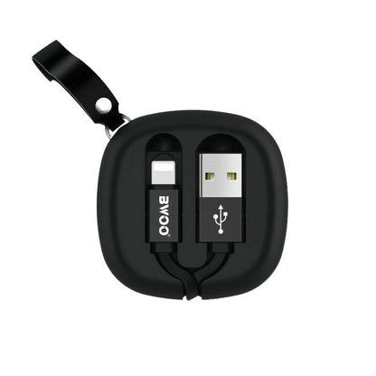 Cavo Retrattile USB-C / Lightning 100cm – Anti-Groviglio, Ricarica e Dati, con Custodia Portatile in ABS - BO-X82