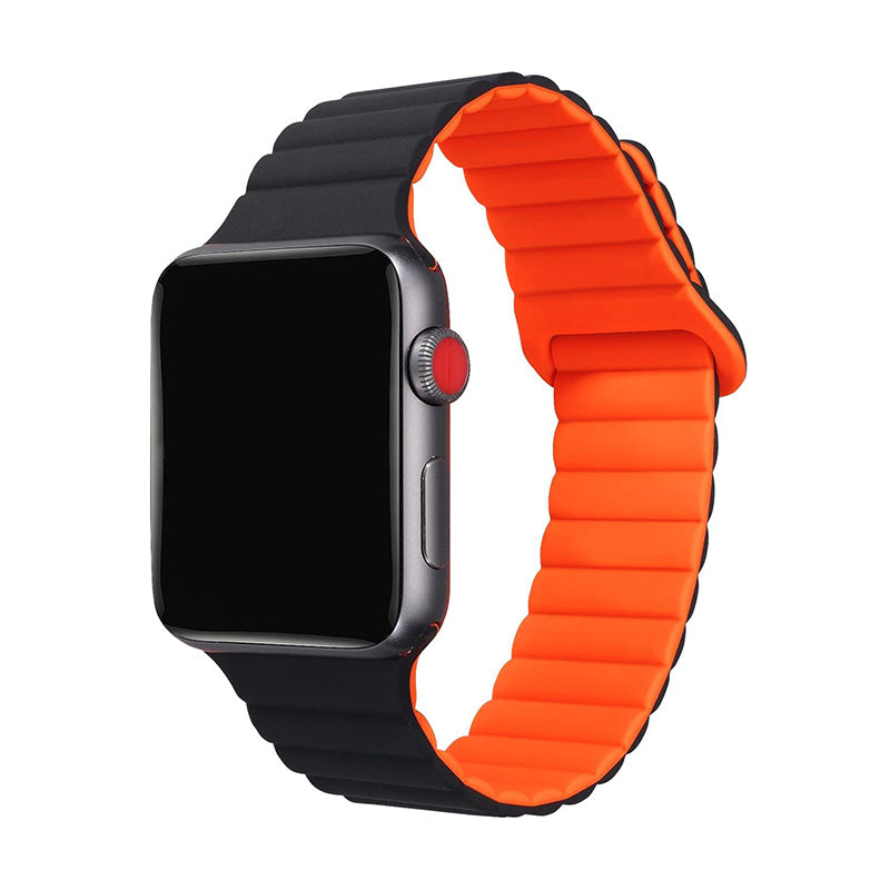 Celly cinturino regolabile in silicone anche con aggancio magnetico compatibile con Apple Watch 42/44/45 mm
