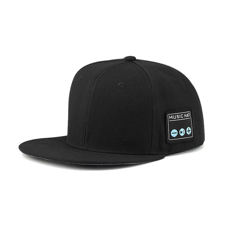 Cappello Unisex Regolabile con Altoparlante Bluetooth 5.4 Integrato | Ideale per Sport, Relax e Uso Quotidiano | Nero - BT-01