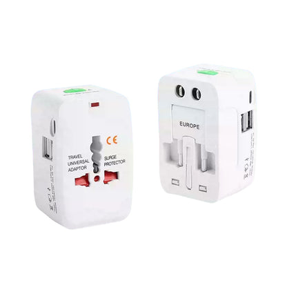 Adattatore Universale da Viaggio — Presa Multipla con Standard UK/USA/EU + 2 USB + 1 USB-C -931E