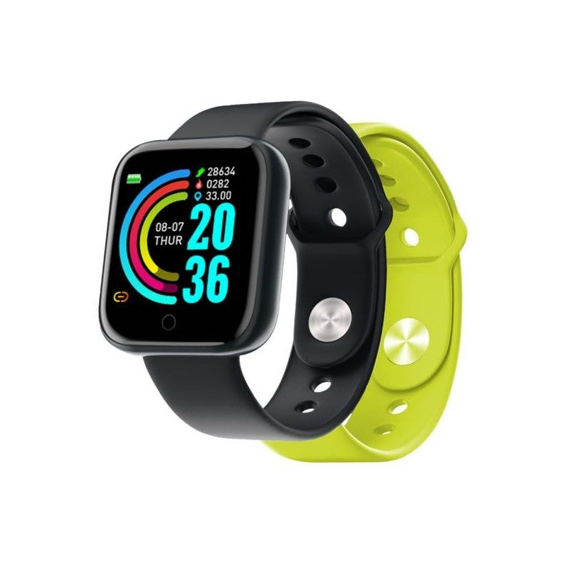 Smartwatch unisex con Monitoraggio Salute, Fitness e Notifiche, Autonomia fino a 5 giorni, Compatibile con Android e iOS - 1.44" + 2 Cinturini Intercambiabili
