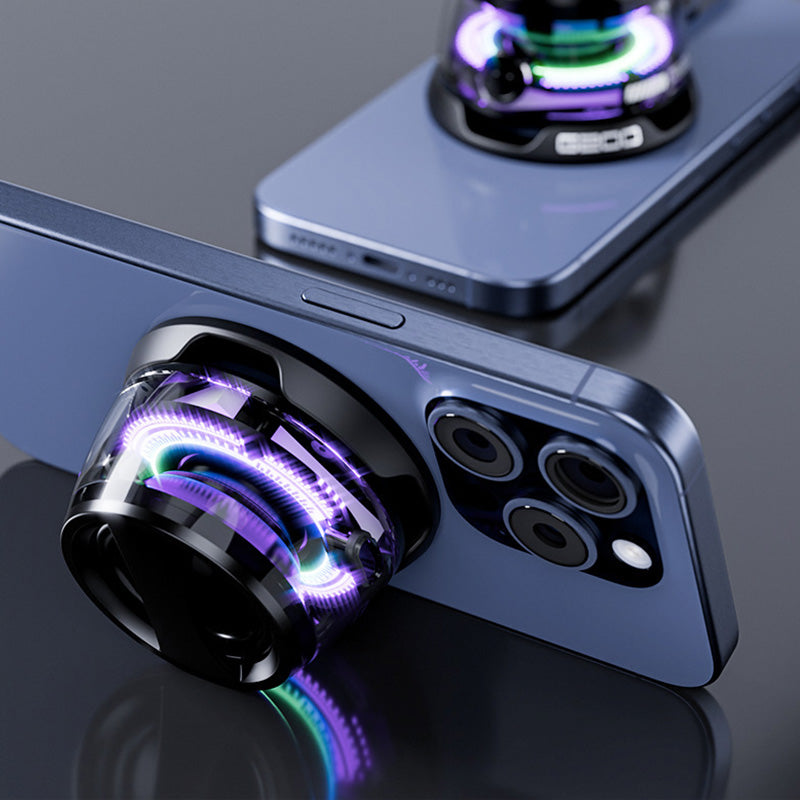 2 in 1 Mini Altoparlante Bluetooth Wireless Portatile – Con Supporto Magnetico e Luci RGB Colorate-G200