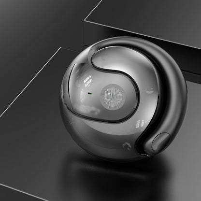 Auricolari Bluetooth | con versione  AI Multilingue, Design Sferico, Gancio Anticaduta, Audio Hi‑Fi, Portata 10 m, Riduzione Rumore – Ideali per Sport, Viaggi, Lavoro e Uso Quotidiano