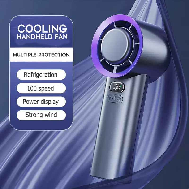 Mini ventilatore portatile con congelatore potenza regolabile leggera e silenziosa - M57