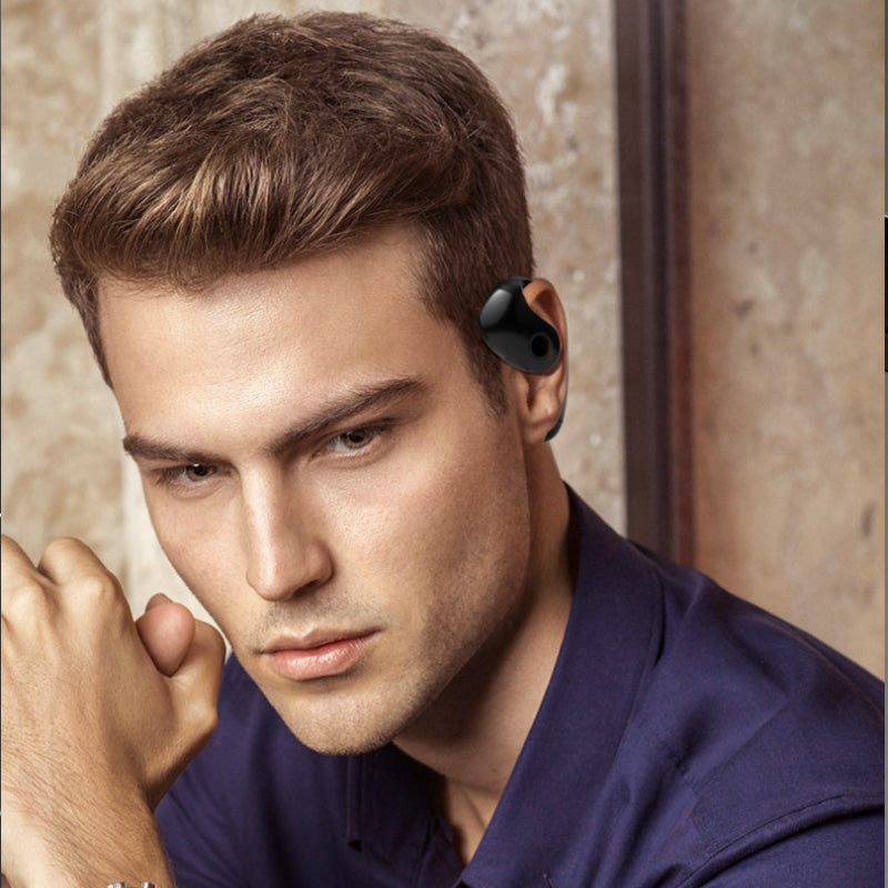 Auricolari Bluetooth | con versione  AI Multilingue, Design Sferico, Gancio Anticaduta, Audio Hi‑Fi, Portata 10 m, Riduzione Rumore – Ideali per Sport, Viaggi, Lavoro e Uso Quotidiano