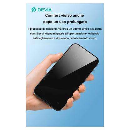 Devia pellicola in TPU Soft privacy lucida - effetto privacy a 28° - delicato per gli occhi - R213