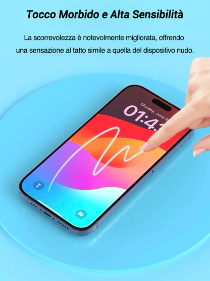 Devia pellicola in materiale riciclato, trasparente opaca,  anti-esplosione e autorigenerante - G037