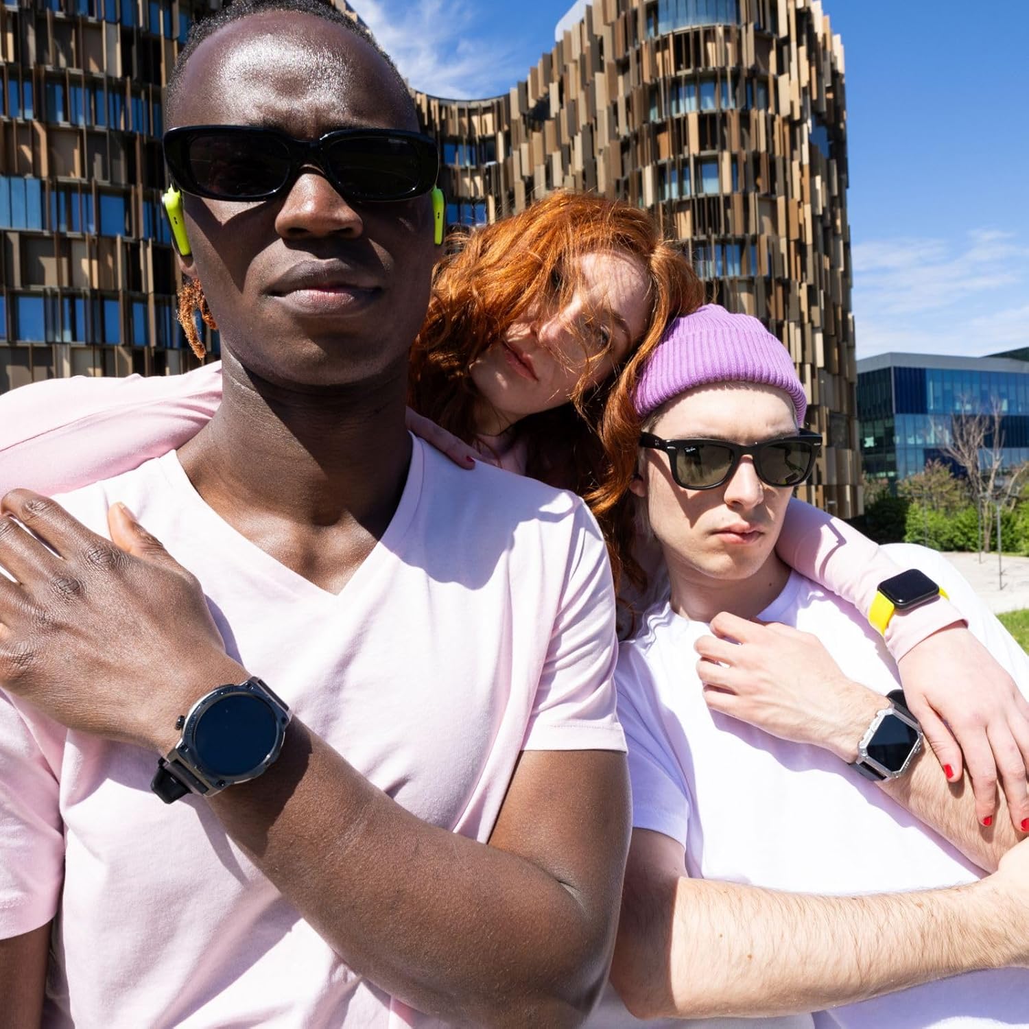 Smartwatch unisex con Monitoraggio Salute, Fitness e Notifiche, Autonomia fino a 5 giorni, Compatibile con Android e iOS - 1.44" + 2 Cinturini Intercambiabili