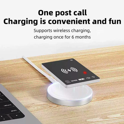 Mini Card Anti-Smarrimento 3.3x4.5cm | Compatibile con Apple Find My | Localizzazione Globale | Wireless & Impermeabile IP68 - K7