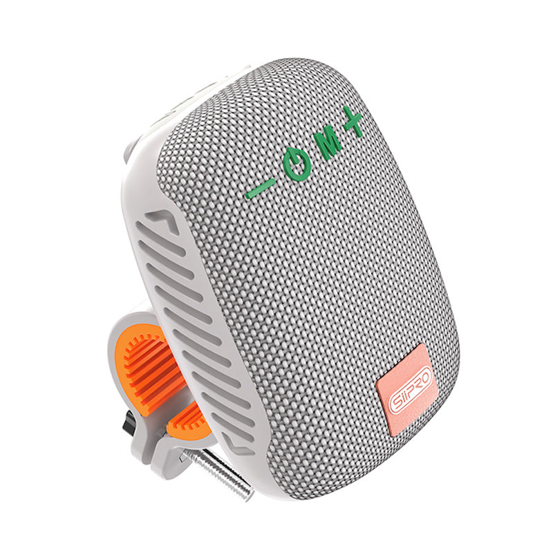 Altoparlante Bluetooth Portatile Impermeabile | Con Gancio, Radio FM, AUX, USB, TF – Ideale per Bici, Moto, Monopattino - SS-20