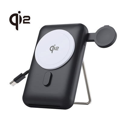 Power Bank Magnetico 10.000mAh con Supporto - Compatibile anche con Apple Watch - Ricarica Rapida 20W - 20M