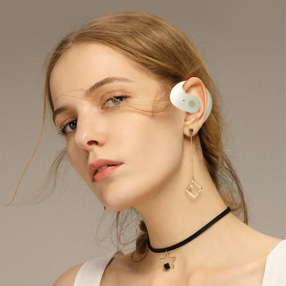 Auricolari Bluetooth | con versione  AI Multilingue, Design Sferico, Gancio Anticaduta, Audio Hi‑Fi, Portata 10 m, Riduzione Rumore – Ideali per Sport, Viaggi, Lavoro e Uso Quotidiano