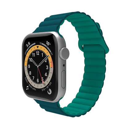 Celly cinturino regolabile in silicone anche con aggancio magnetico compatibile con Apple Watch 42/44/45 mm