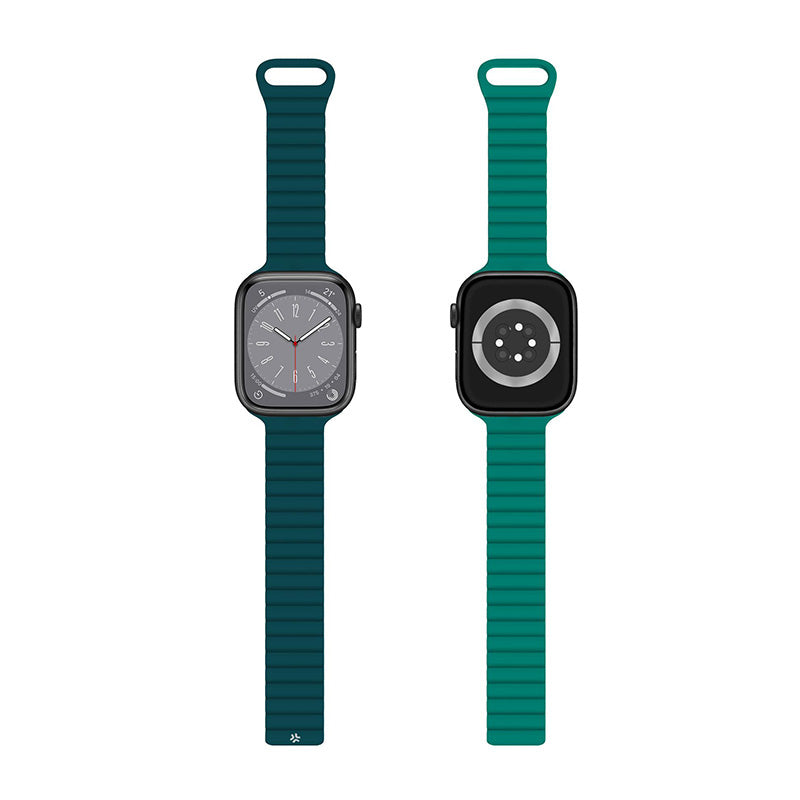 Celly cinturino regolabile in silicone anche con aggancio magnetico compatibile con Apple Watch 42/44/45 mm