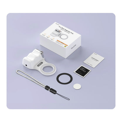 Telesin Fun Shot | Impugnatura Magnetica + Telecomando Bluetooth 10m + Super Leggera 109g + Espansione Luce LED