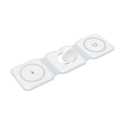 Caricatore Wireless 3 in 1 Pieghevole Magnetico – Ricarica iPhone, Apple Watch e AirPods - SW-42