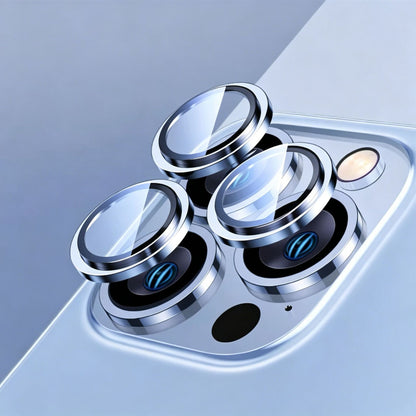Cerchietti copri-lente effetto metallo per iPhone – Proteggi Obiettivo e Lenti, Design Singolo per Fotocamera - 1021