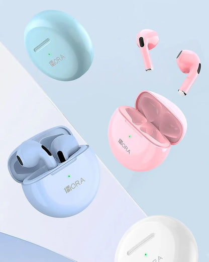 Auricolari Wireless AUT119 con Connessione Audio Solida e Pulsanti Affinati per Scenario Sonoro Ampio e Audio Wireless Sorprendente (Copia)