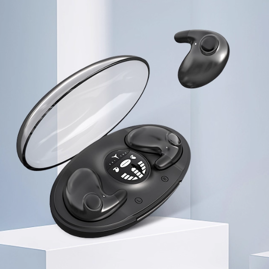 Auricolari a Conduzione Ossea Wireless – Senza Inserimento, Ultra Comodi per Sport & Sonno! - MD538