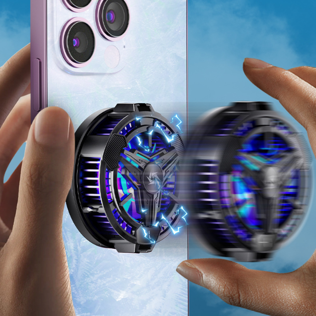 Raffreddatore Magnetico RGB per Smartphone – Silenzioso, Intelligente e Super Cool! SL-10