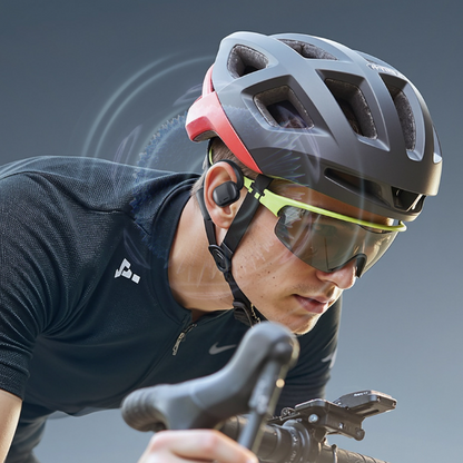 Auricolari AI G305 con Traduzione Intelligente | Bluetooth Sportivi a Clip, Schermo LED Smart & Design Ergonomico