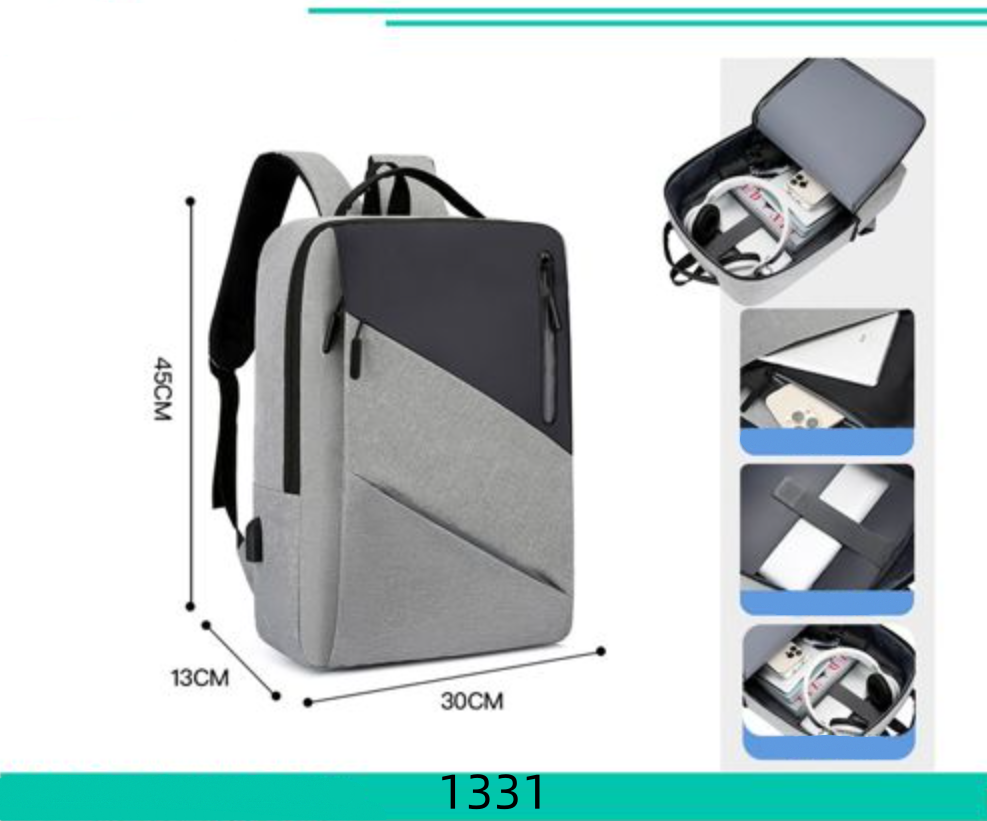 Zaino Multifunzione 1331/1805/1818/1903 - Capiente Organizzato Design Moderno per Scuola Lavoro e Viaggi con Tasche Pratiche e Grande Capacità Interna