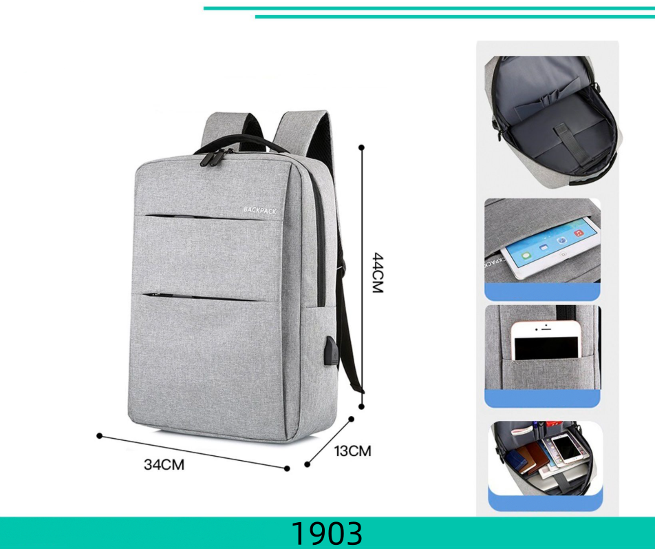 Zaino Multifunzione 1331/1805/1818/1903 - Capiente Organizzato Design Moderno per Scuola Lavoro e Viaggi con Tasche Pratiche e Grande Capacità Interna