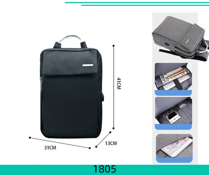 Zaino Multifunzione 1331/1805/1818/1903 - Capiente Organizzato Design Moderno per Scuola Lavoro e Viaggi con Tasche Pratiche e Grande Capacità Interna